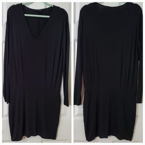 NWOT Banana Republic Jersey Knit Long Sleeve Dress Size M